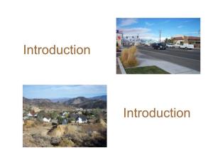 Western Nevada Transportation Study Is to Inventory Existing Transportation and Socio-Economic Trends, and to Forecast These Trends Over 20 Years