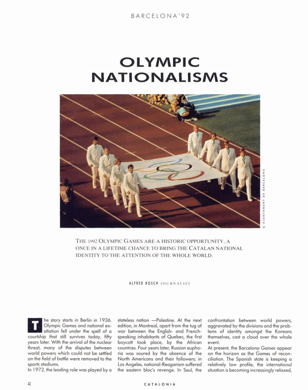 Olympic Nationalisms