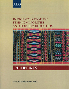 Indigenous Peoples/Ethnic Minorities and Poverty Reduction: Philippines