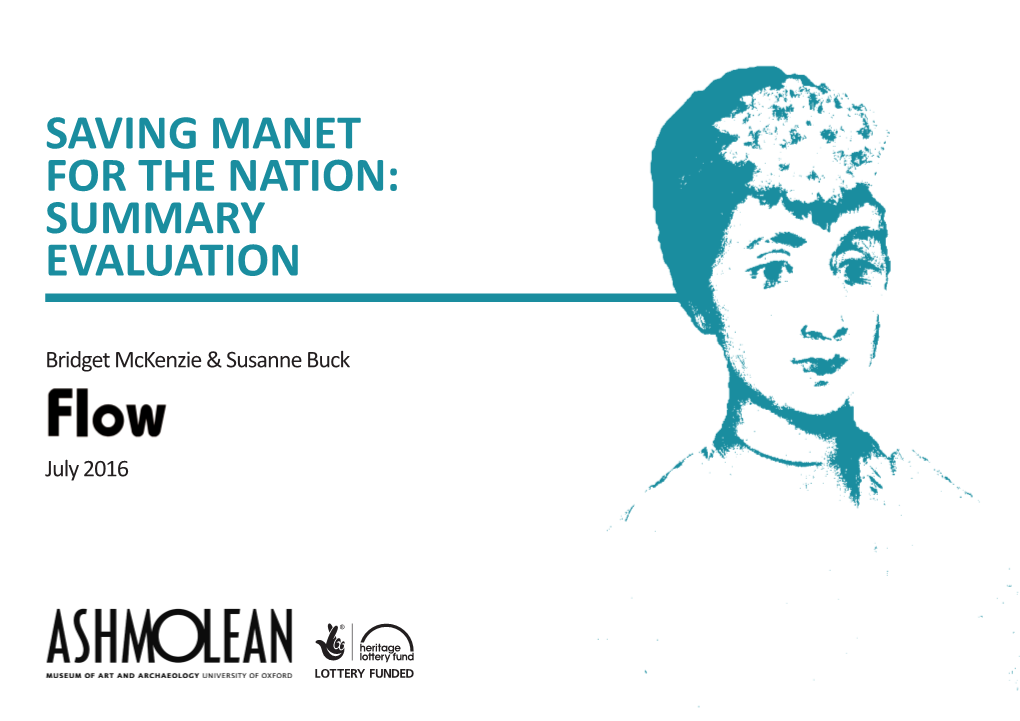 Saving Manet for the Nation: Summary Evaluation