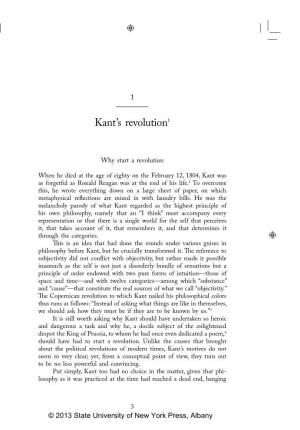 Goodbye, Kant!