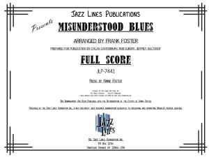 Misunderstood Blues Full Score