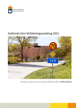 Gotlands Läns Författningssamling 2021