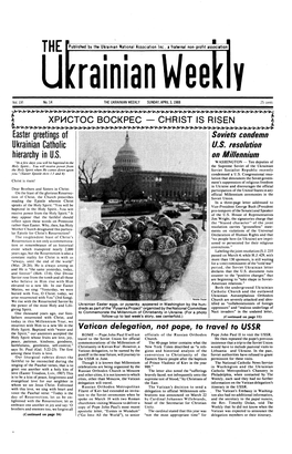 The Ukrainian Weekly 1988, No.14