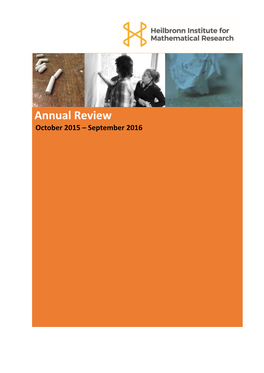 Annual Review October 2015 – September 2016