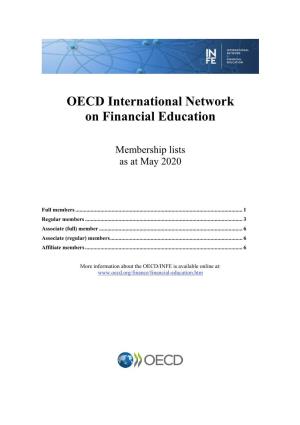 OECD International Network on Financial Education