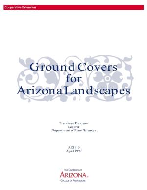 Ground Covers for Arizona Landscapes