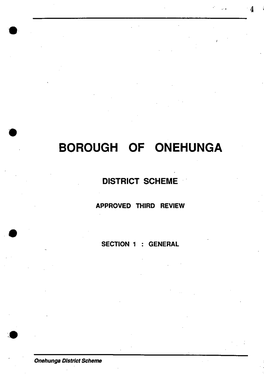 Borough of Onehunga