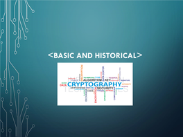 Basic-And-Historical-Cryptography.Pdf
