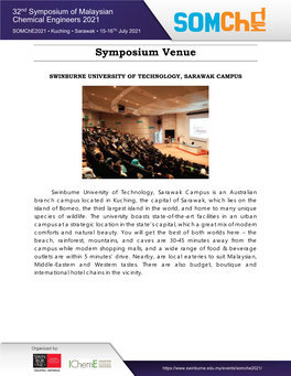 Symposium Venue