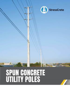 Stresscrete Spun Concrete Utility Poles Brochure