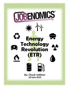 Energy Technology Revolution 18 June 2015