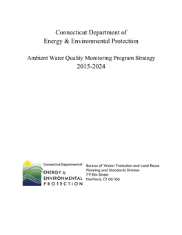 Connecticut Department of Energy & Environmental Protection 2015-2024