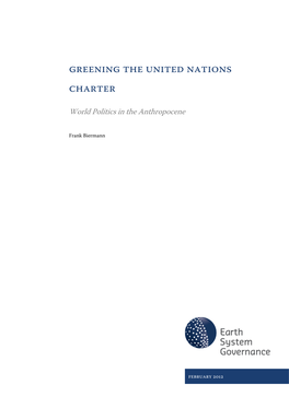Greening the United Nations Charter