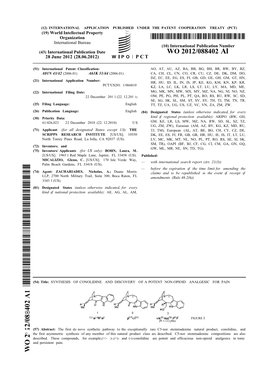WO 2012/088402 Al 28 June 2012 (28.06.2012) W P O P C T