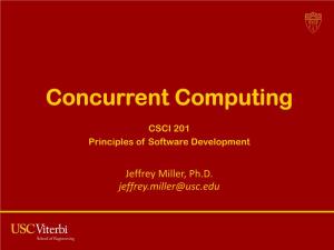 Concurrent Computing