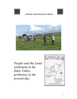 People and the Land: Settlement in the Eden Valley, Prehistory to the Present Day