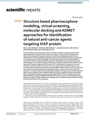 Structure Based Pharmacophore Modeling, Virtual Screening