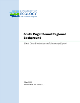 South Puget Sound Regional Background