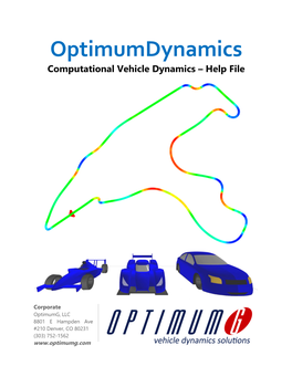 Optimumdynamics Computational Vehicle Dynamics – Help File