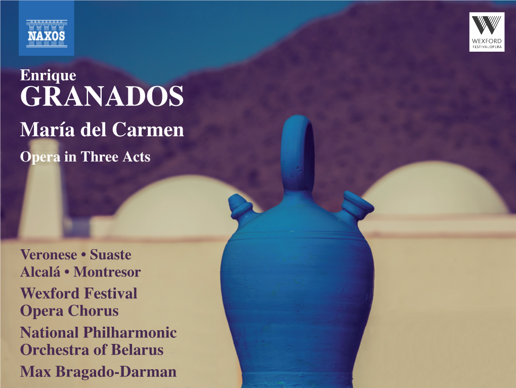 María Del Carmen Opera in Three Acts