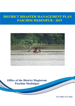 District Disaster Management Plan Paschim Medinipur - 2019