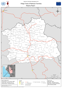 Village Tracts of Natmauk Township Magway Region
