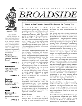 BROADSIDE Volume VIII, #6 March-April 2002