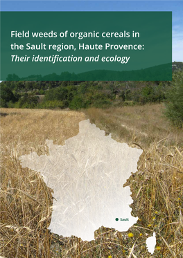 Field Weeds of Organic Cereals in the Sault Region, Haute Provence: Their Identification and Ecology