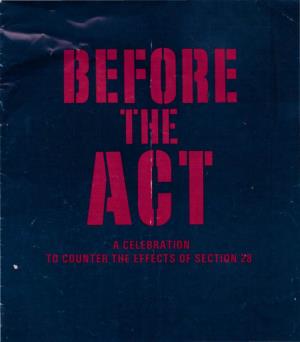 Before-The-Act-Programme.Pdf