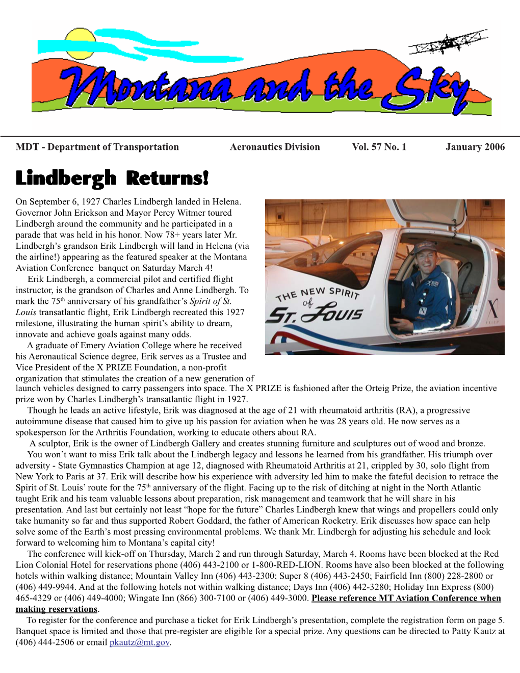 Lindbergh R Lindbergh Returns!