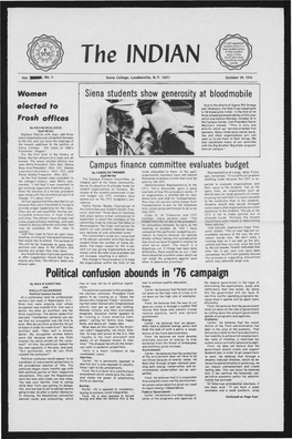 Political Confusion Abounds in 7 6 Campaign