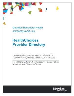 Delaware County Provider Directory