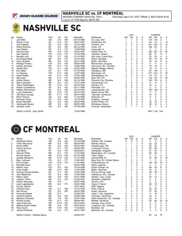 MLS Game Guide