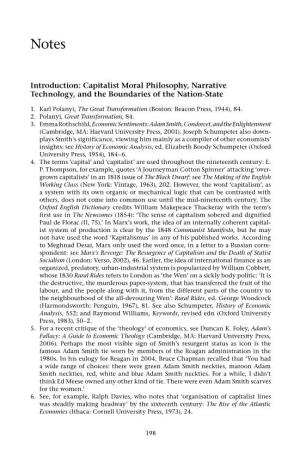Introduction: Capitalist Moral Philosophy, Narrative Technology, and the Boundaries of the Nation- State