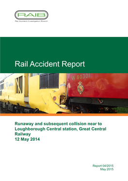 Rail Accident Report