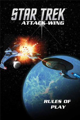 Star Trek: Attack Wing Rulebook