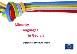 Minority Languages in Georgia