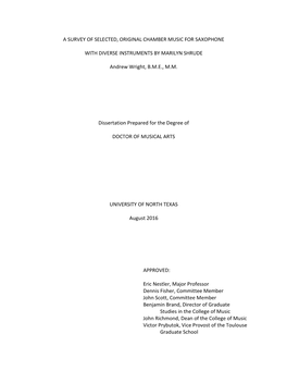 WRIGHT-DISSERTATION-2016.Pdf