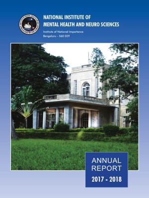 NIMHANS-Annual-Report-2017-18