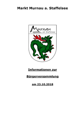 2018 Informationen Zur Bürger
