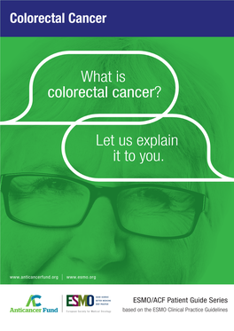 ESMO Colorectal Cancer Guide for Patients English