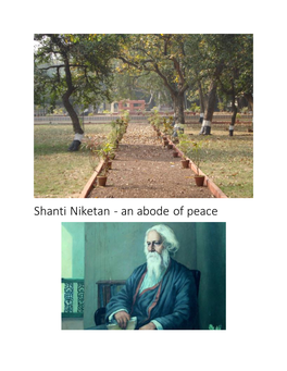 Shanti Niketan - an Abode of Peace