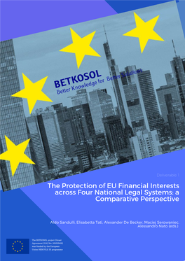 The Protection of EU Financial Interests Across Four National Legal Systems: a Comparative Perspective