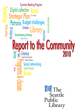 The Seattle Public Library 2010 Annual Report
