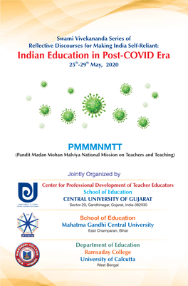 Indian Education in Post-COVID Era 25Th -29 Th May, 2020