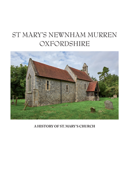 St Mary's Newnham Murren Oxfordshire