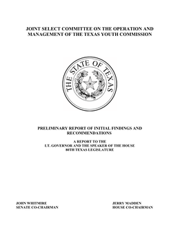 The Texas Youth Commission