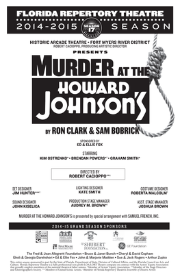 Murder at the Howard Johnsons