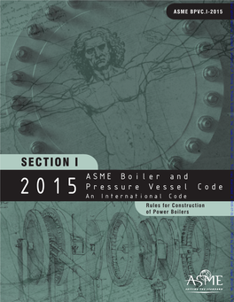 2015 ASME Boiler & Pressure Vessel Code